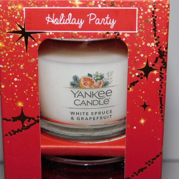 Yankee Candle 1.3oz Holiday Party Scent Mini Candles 3 Pc Gift Set - New - Picture 2 of 5